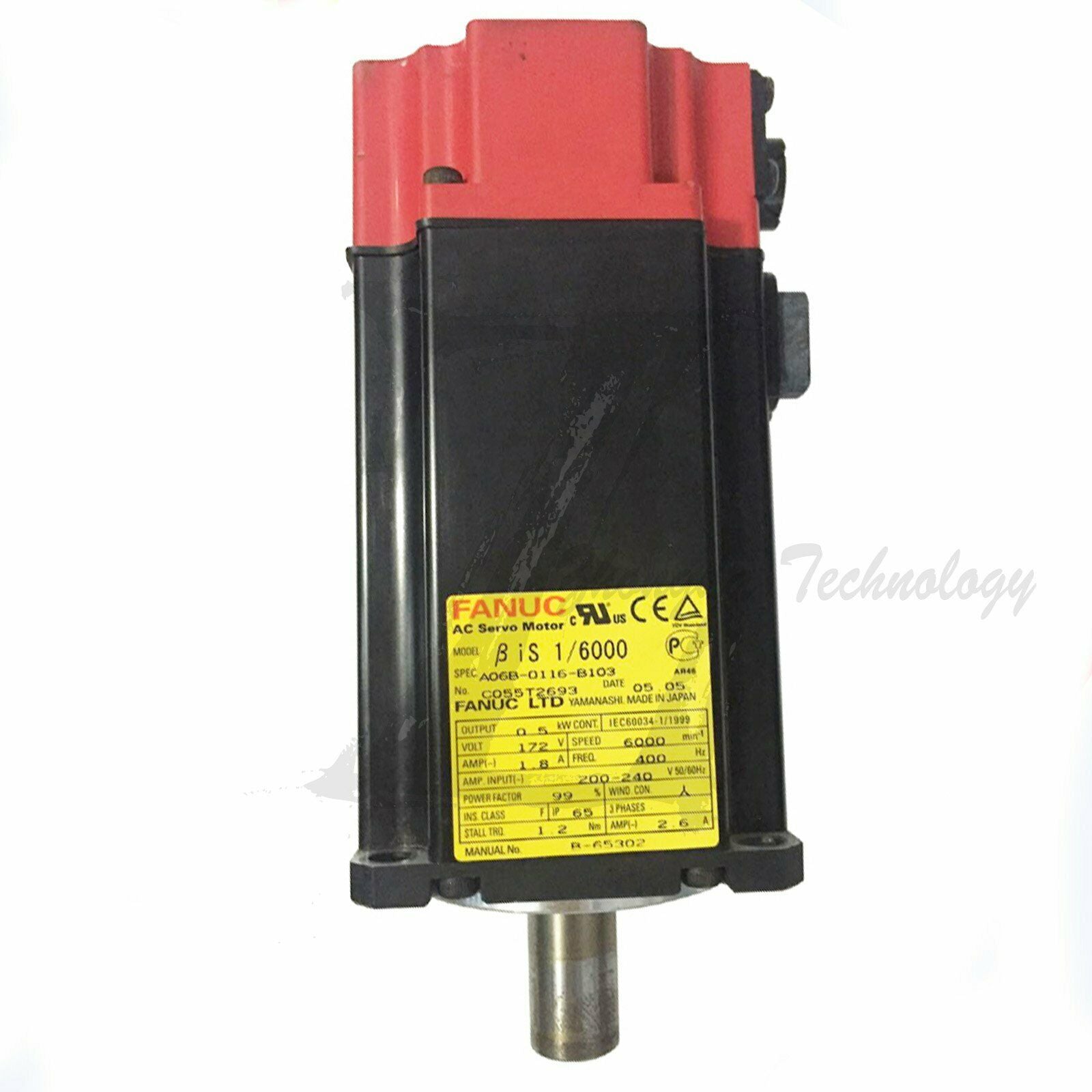 NEW Fanuc,AC SERVO MDL BiS1/6000, ST, SLK, b64ia，A06B-0116-B103 - FANUC