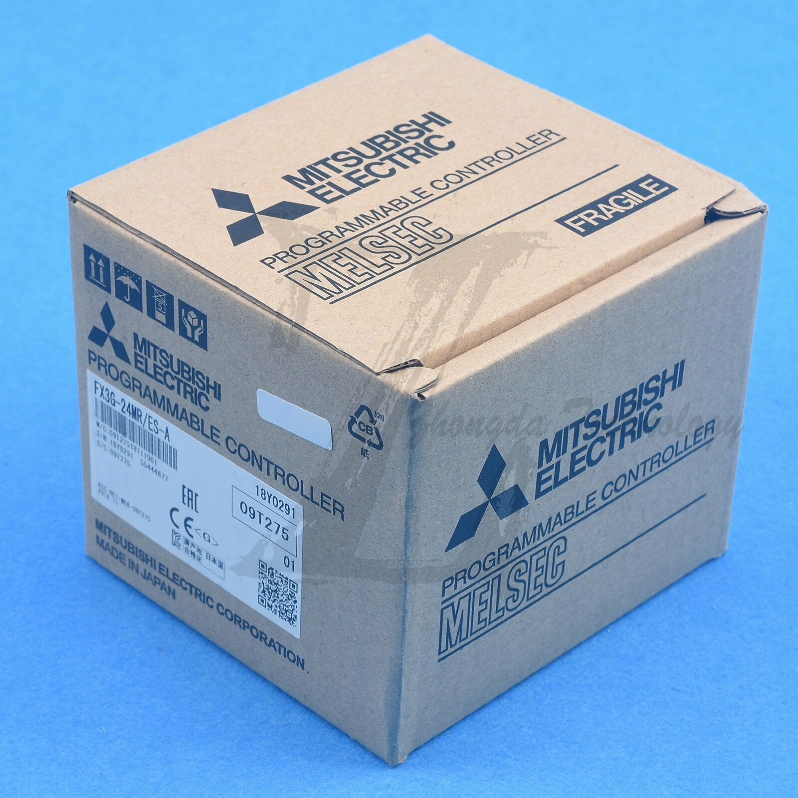 NEW Mitsubishi PLC programmable controller FX3G-24MR/ES-A - MITSUBISHI