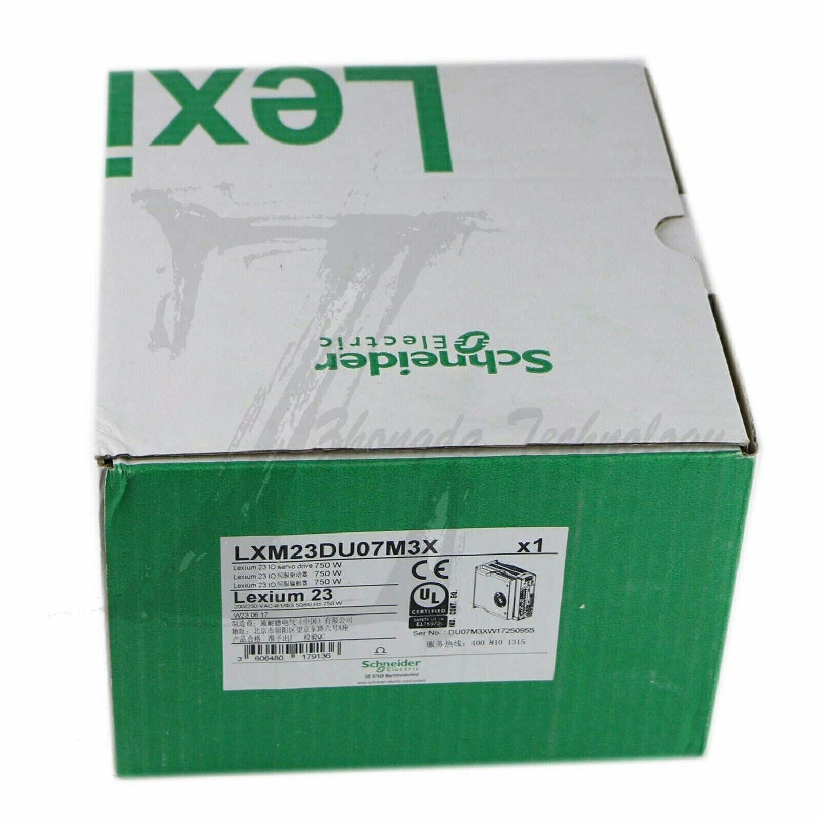 Schneider LXM23DU07M3X Servo Drive - Three Phase 200...255 V - 750 W - I/O - SCHNEIDER