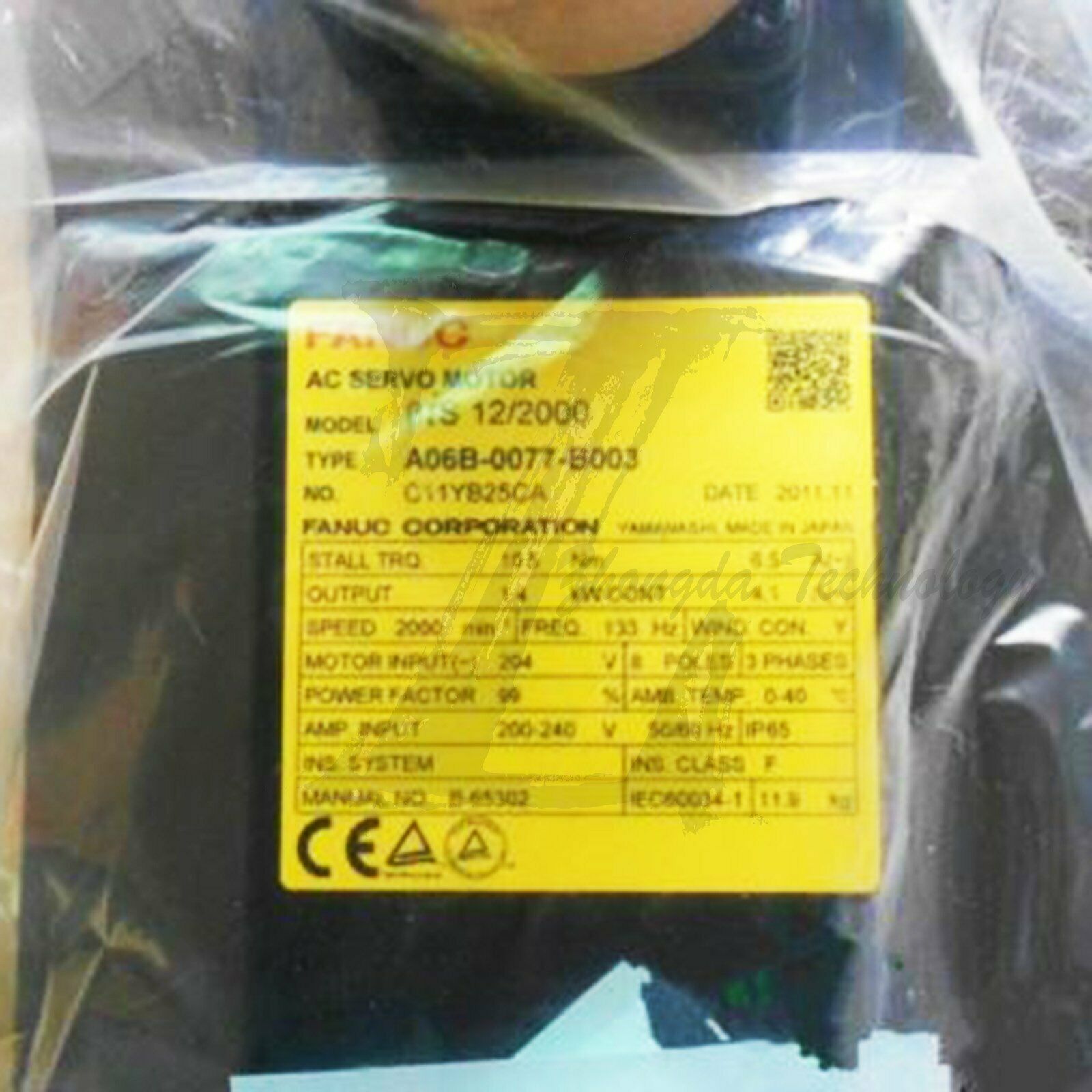 NEW Fanuc AC SERVO MDL BiS12/2000, TPR, b128ia A06B-0077-B003 - FANUC