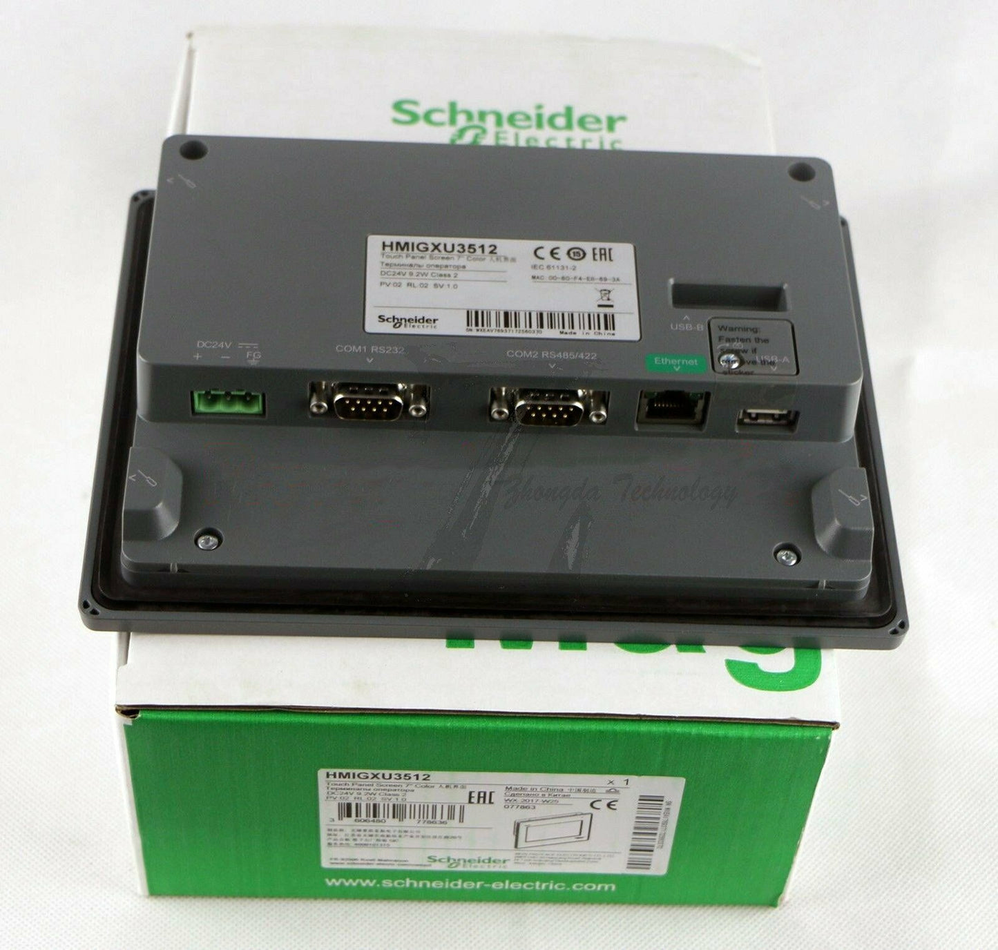 New in box 1pc Schneider touch screen HMIGXU3512 - SCHNEIDER