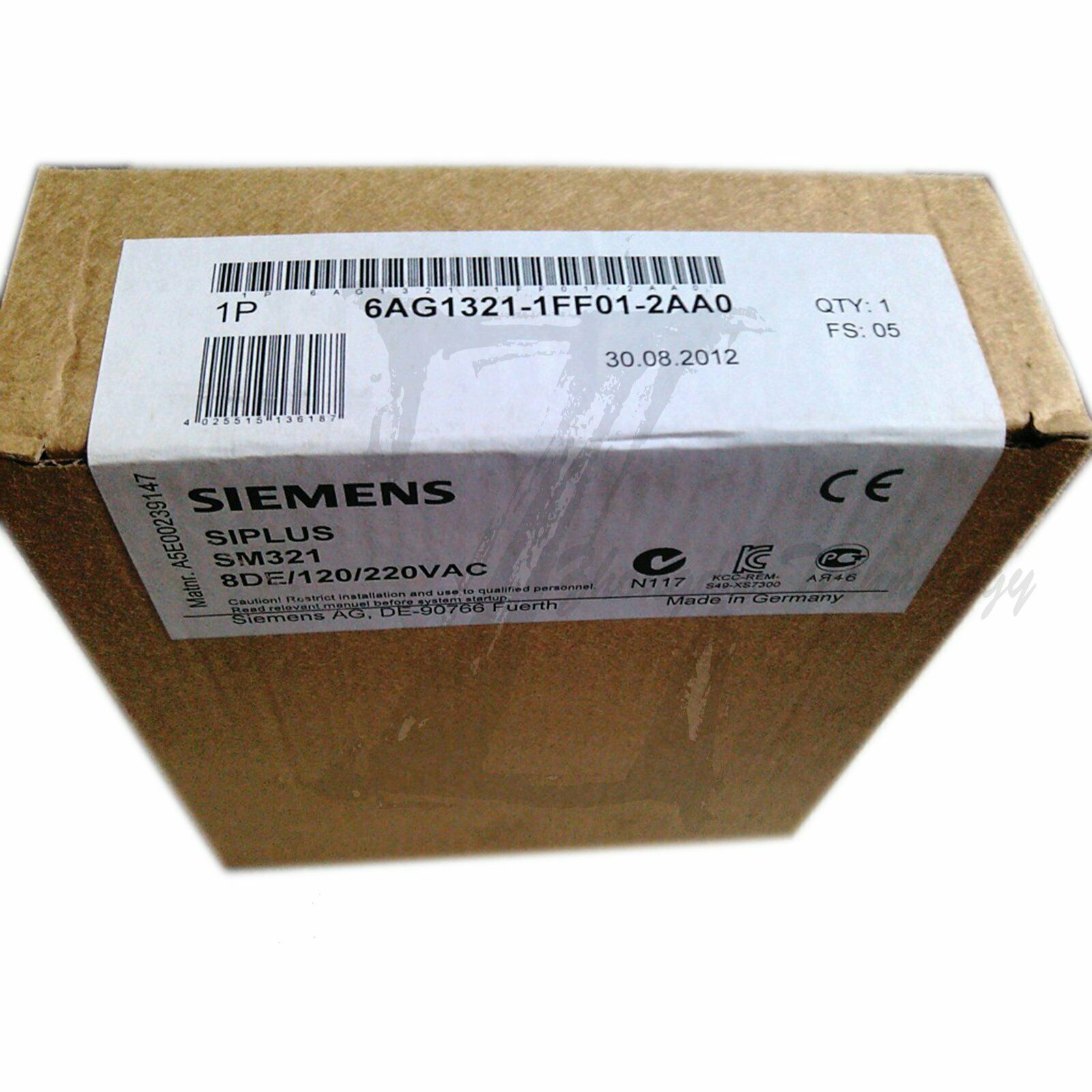 New Siemens 6AG1321-1FF01-2AA0 SIPLUS S7-300 SM 321 20-pin