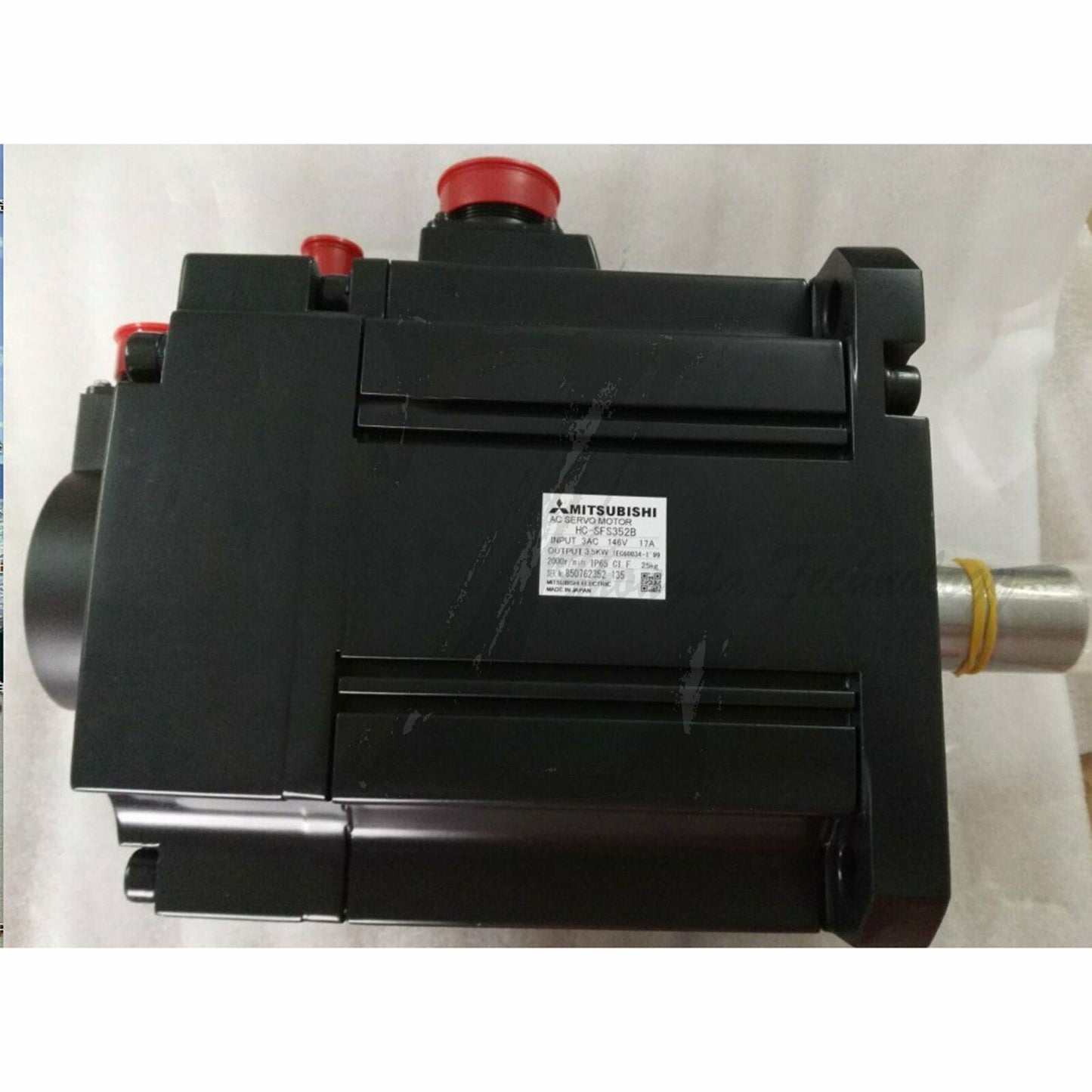 Mitsubishi Servo Motor 3.5 kW 200 V & 400 V 51 A 2500 rpm 16.7 Nm HC-SFS352B - MITSUBISHI