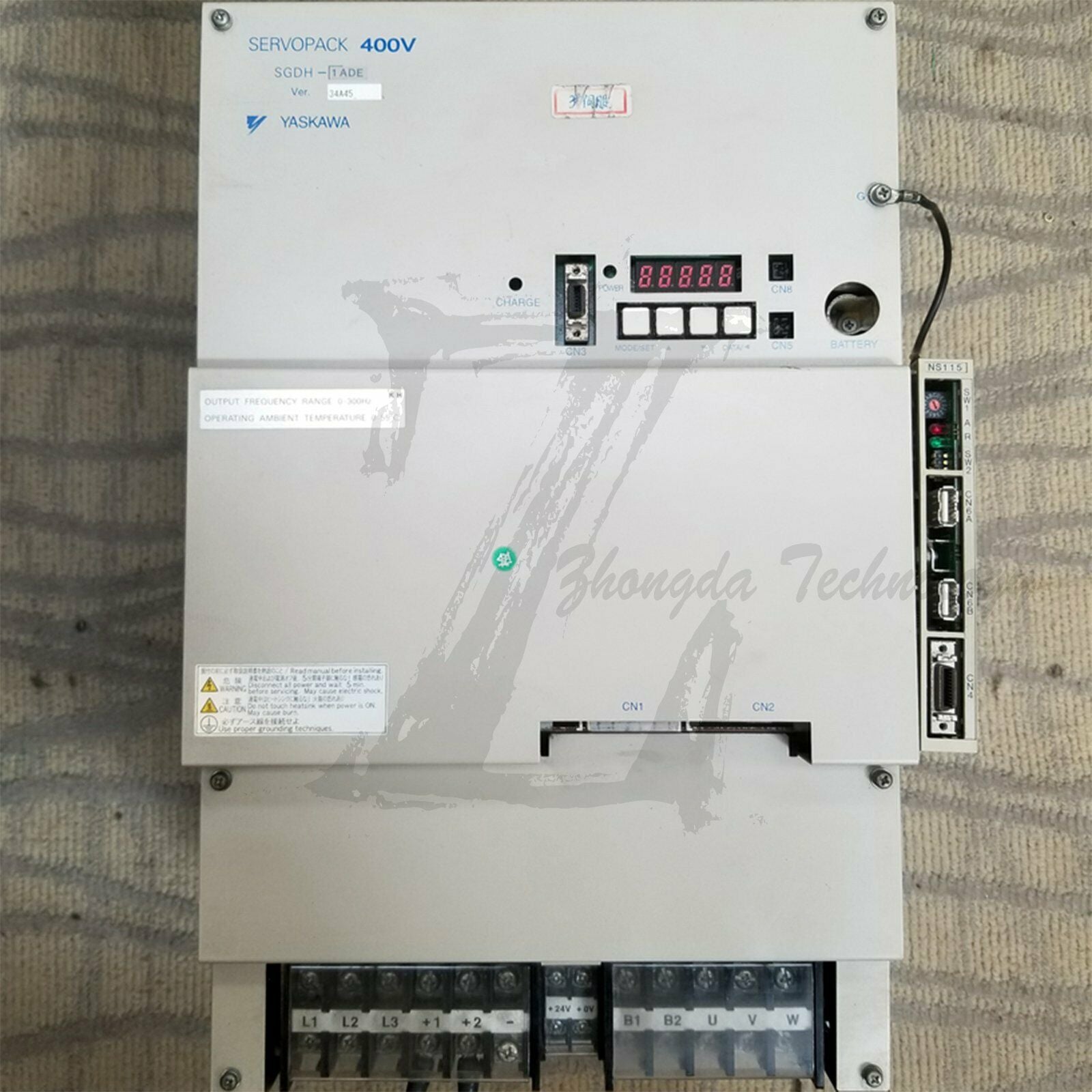 Used Yaskawa AC servo driver SGDH-1EAE good - YASKAWA