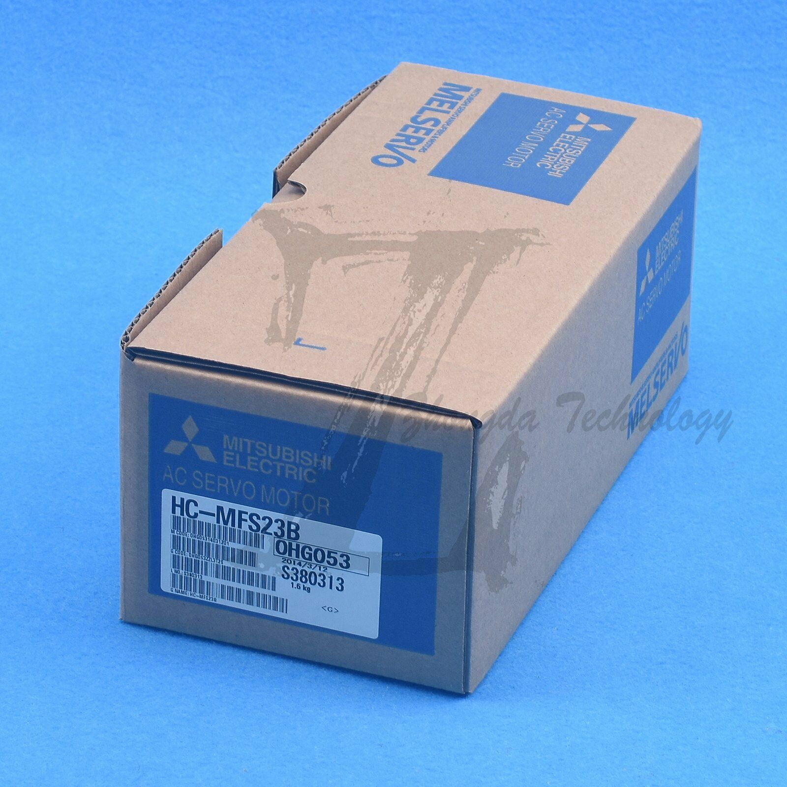 Mitsubishi Servo Motor 0.2 kW 200 V & 400 V 5 A 4500 rpm 0.64 Nm HC-MFS23B - OMRON