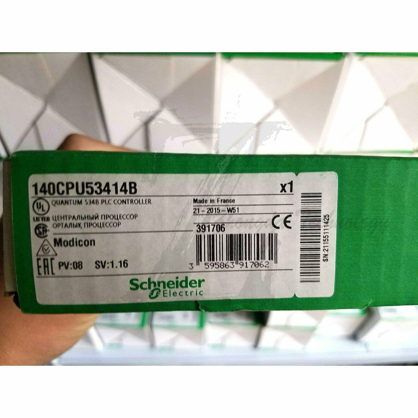 Schneider 140CPU53414B : Processor 80486 Modicon Quantum - SCHNEIDER