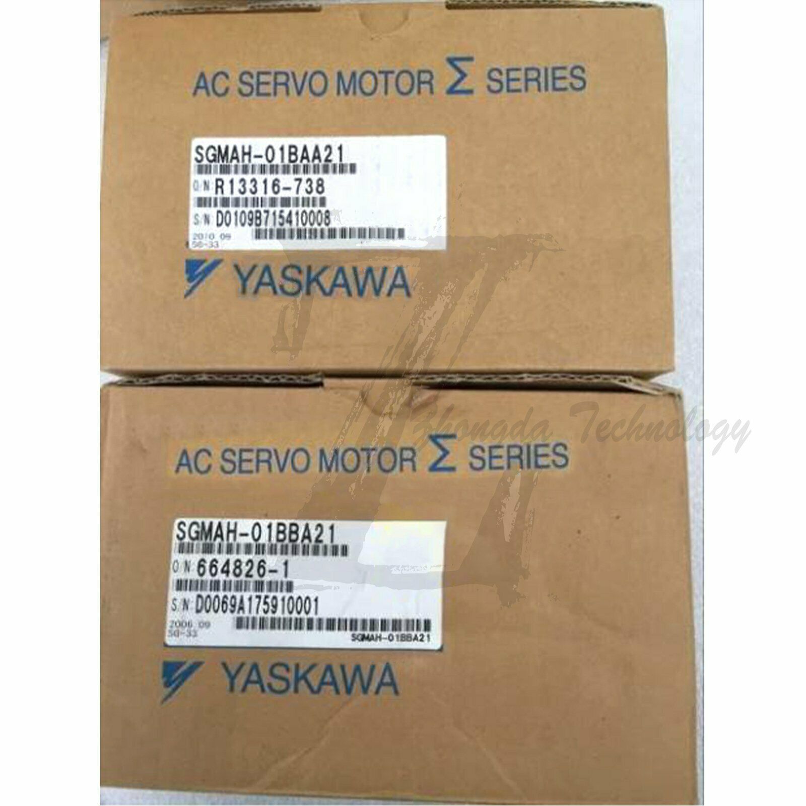 New In Box Yaskawa SGMAH-01BBA21 AC servo motor - YASKAWA