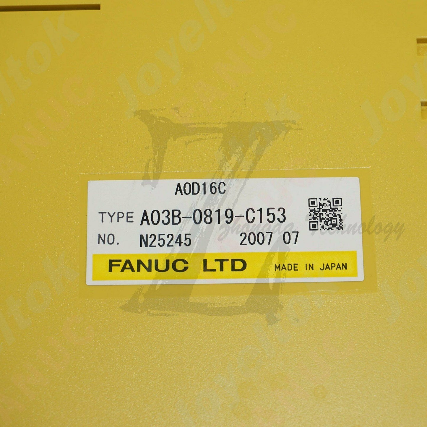 New FANUC 16PT DC OUTPUT MODULE MDL AOD16C UL,A03B-0819-C153 - FANUC