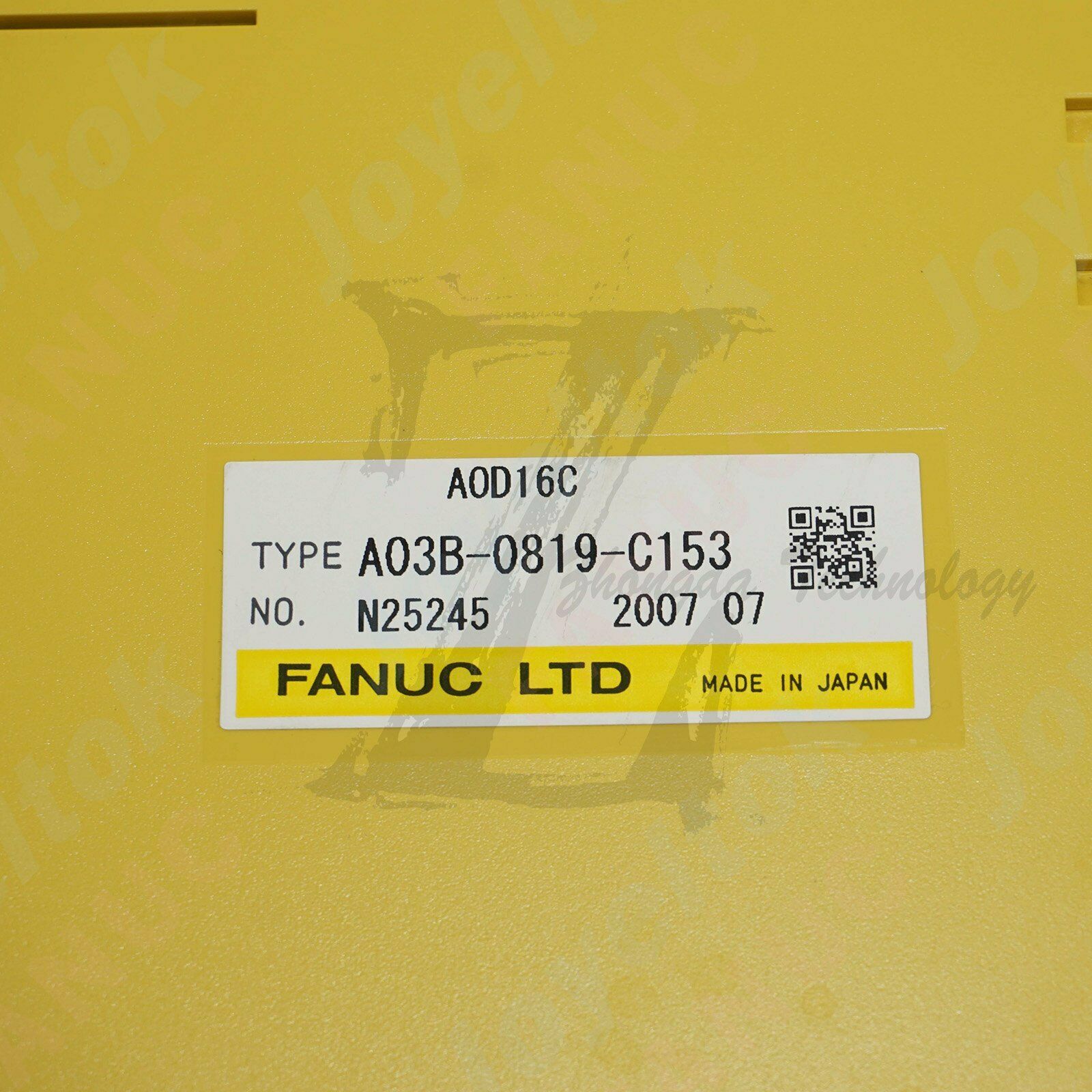 New FANUC 16PT DC OUTPUT MODULE MDL AOD16C UL,A03B-0819-C153 - FANUC