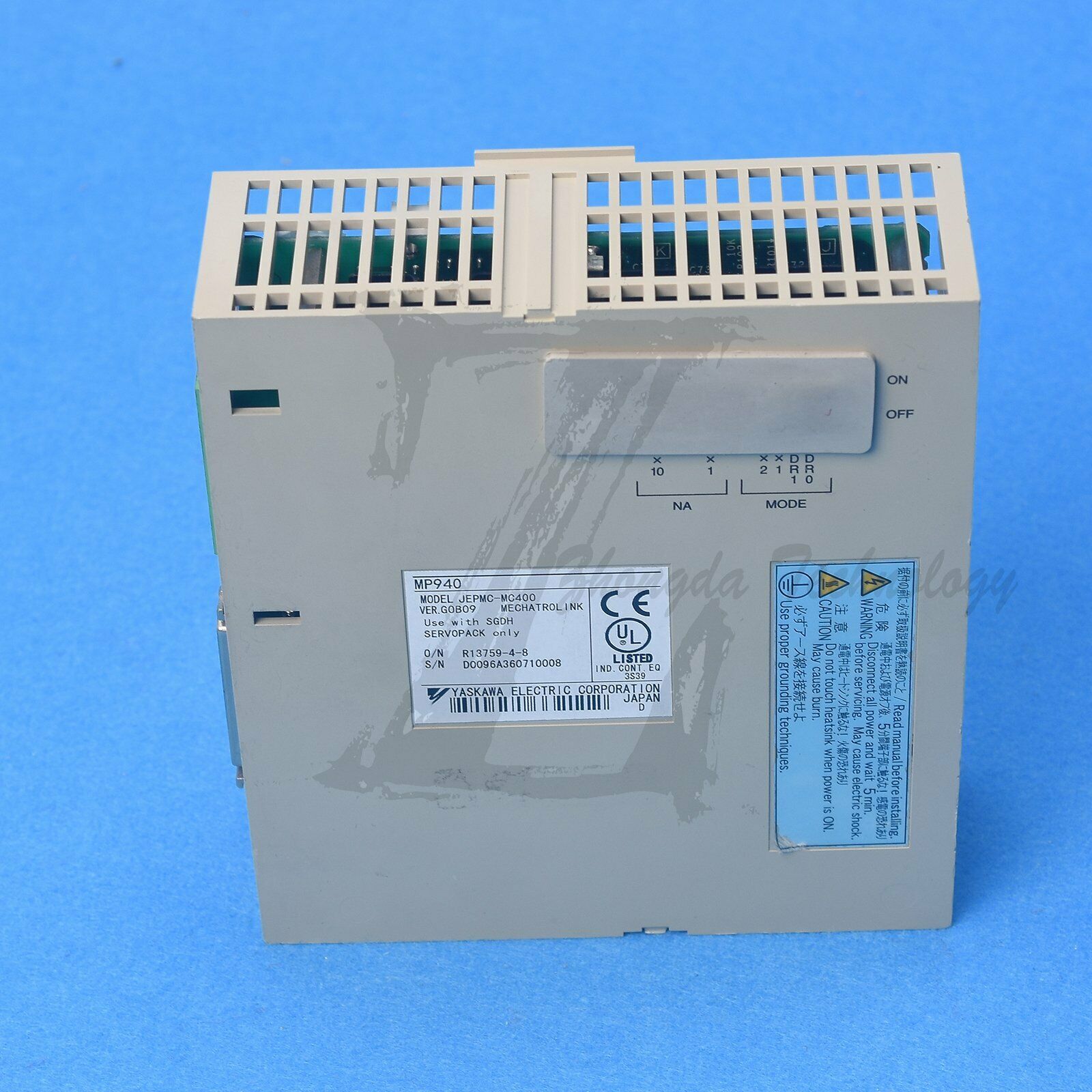 Used Yaskawa MP940 JEPMC-MC400 Driver Module tested good - YASKAWA