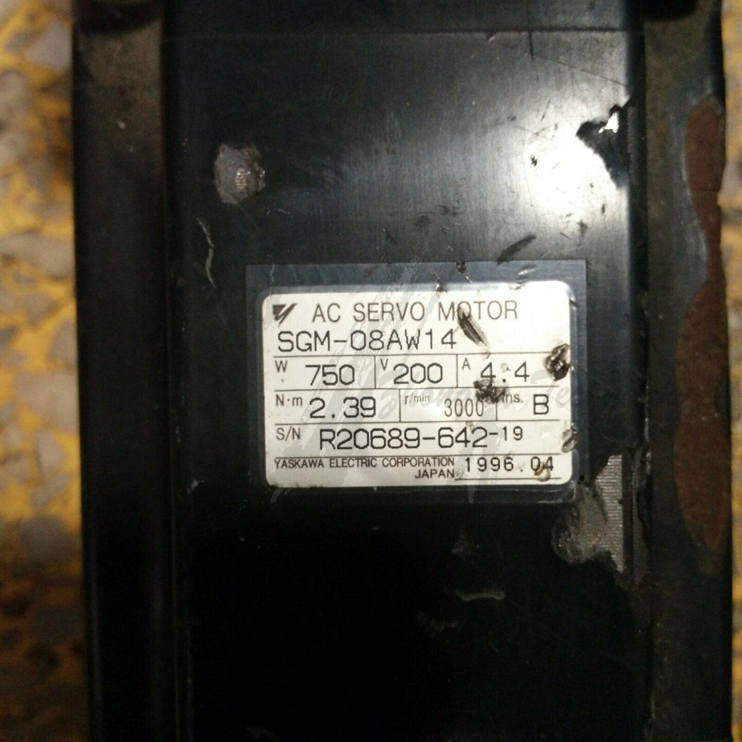 Used Yaskawa SGM-08AW14 Tested In Good Condition - YASKAWA