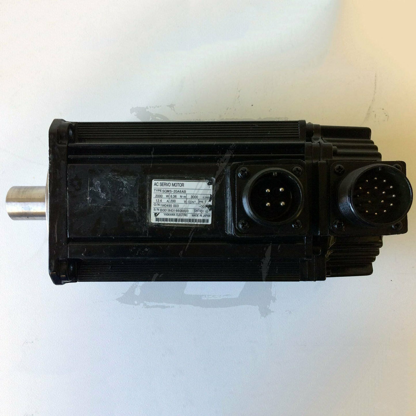 Used Yaskawa SGMS-20A6AB Tested In Good Condition - YASKAWA