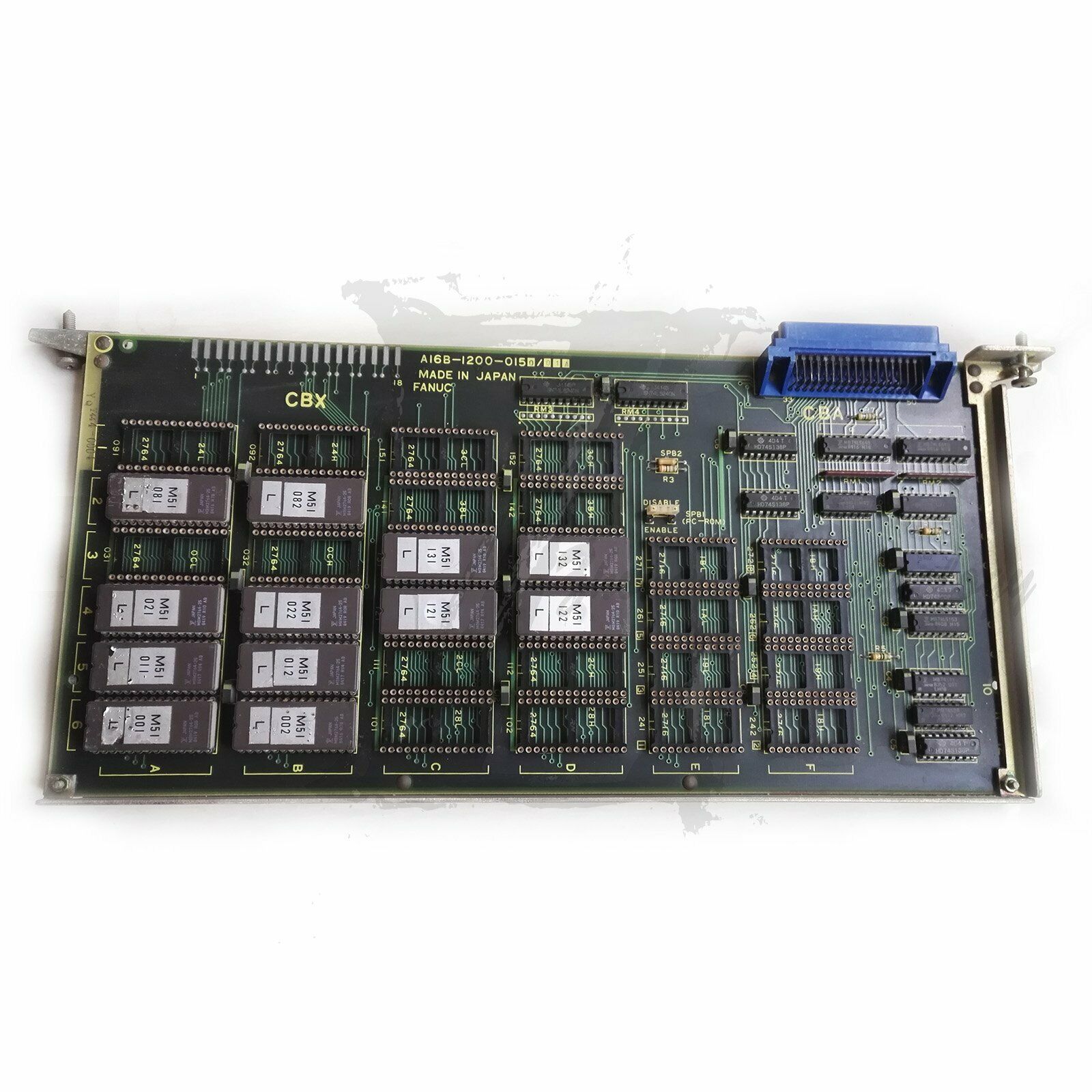 Used fanuc ROM PCB A16B-1200-0150 Tested It In Good Condition - FANUC