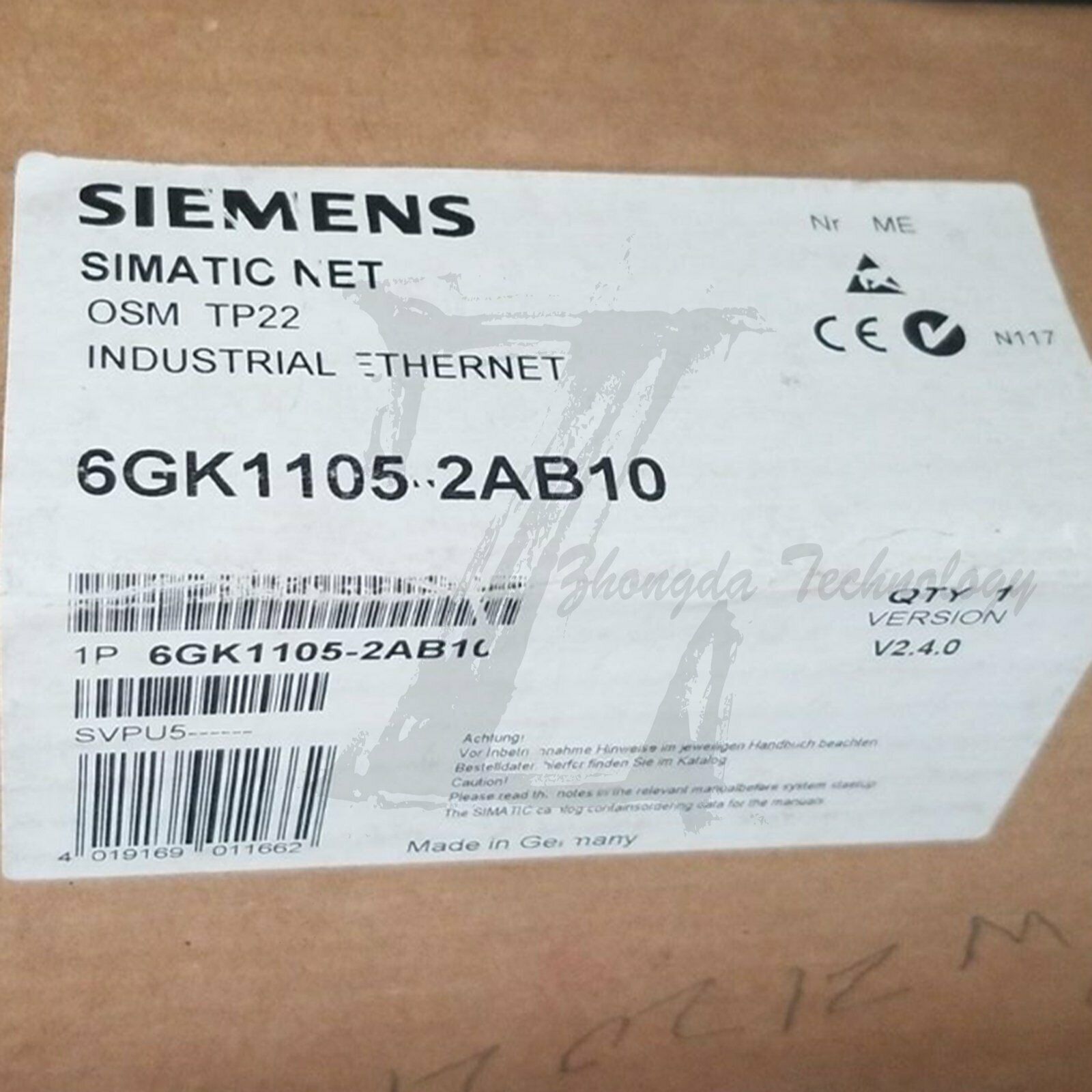 New Siemens switch 6GK1105-2AB10 Siemens