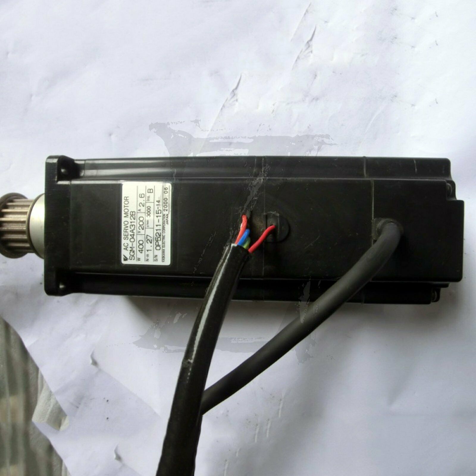 Used Yaskawa Servo Motor SGM-04A312B SGM04A312B Tested In Good Condition - YASKAWA