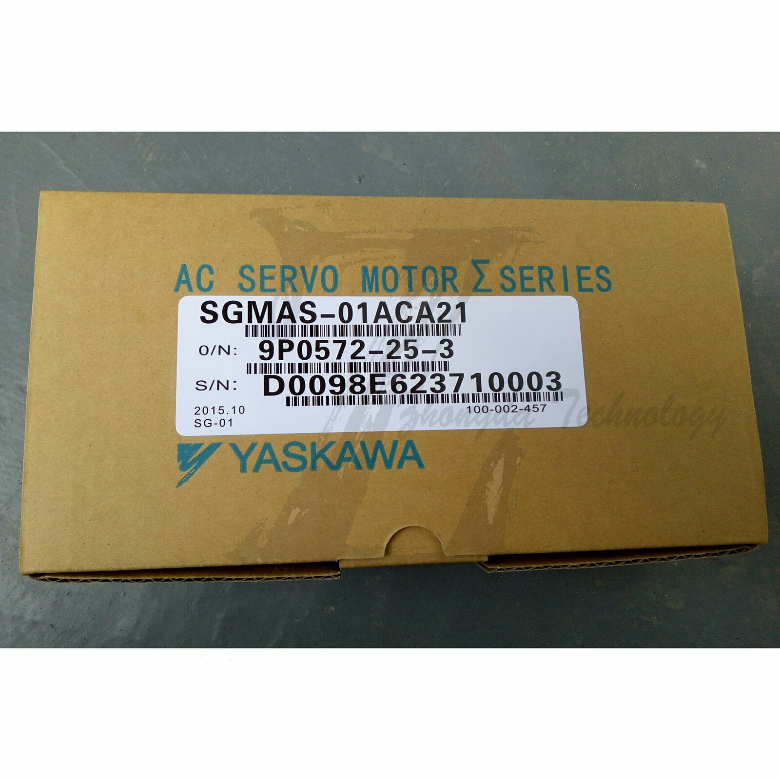 New In Box Yaskawa SGMAS-01ACA21 AC servo motor - YASKAWA