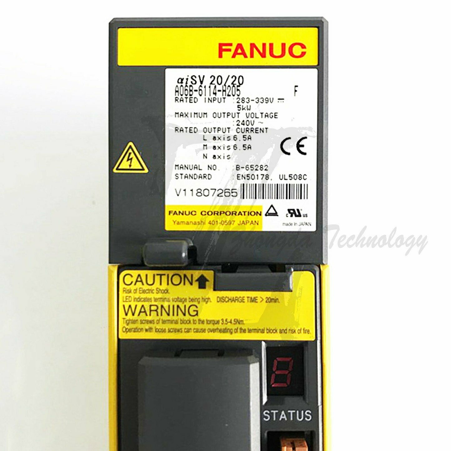 New Fanuc Servo Drive A06B-6114-H205 original authentic - FANUC