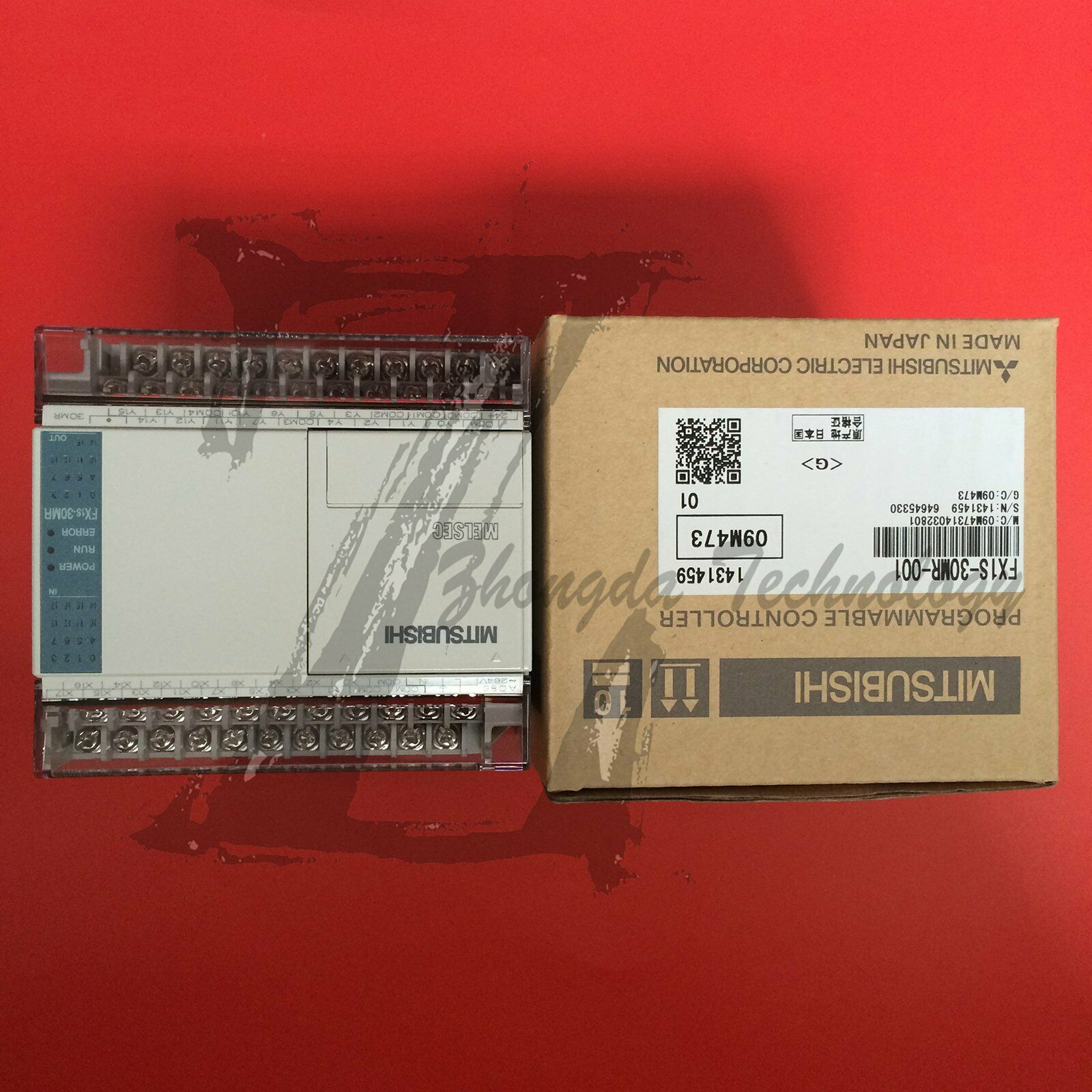 New Mitsubishi PLC Programming Controller FX1S-30MR-001 - MITSUBISHI