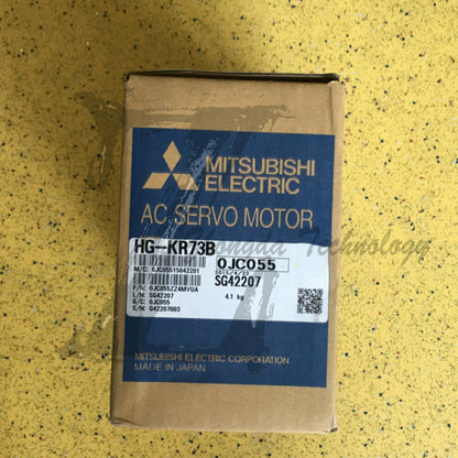 New Mitsubishi,Servo Motor 1.3 kVA, 200 V, 6000 rpm,8.4 Nm,HG-KR73B - MITSUBISHI
