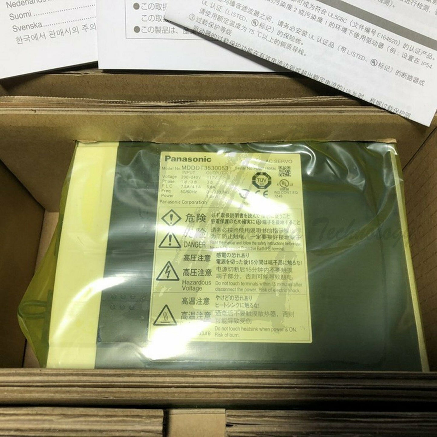 New In Box 1PC Panasonic MDDDT3530003 servo drive - PANASONIC