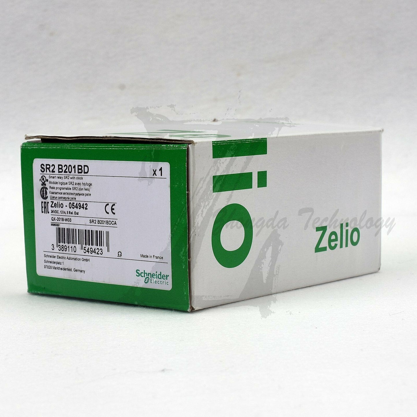 Schneider SR2B201BD logic controller DC24V 12 6-channel AI input 8 relay output - SCHNEIDER