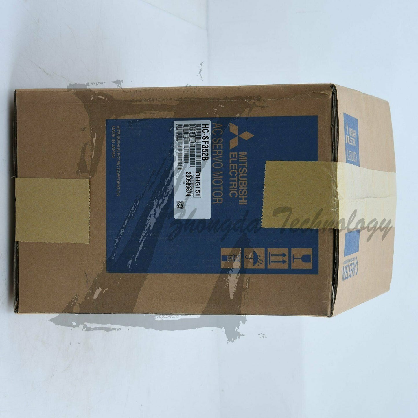 NEW Mitsubishi, Servo Motor, 3.5 kW, 146 V, 17 A,HC-SF352B - MITSUBISHI