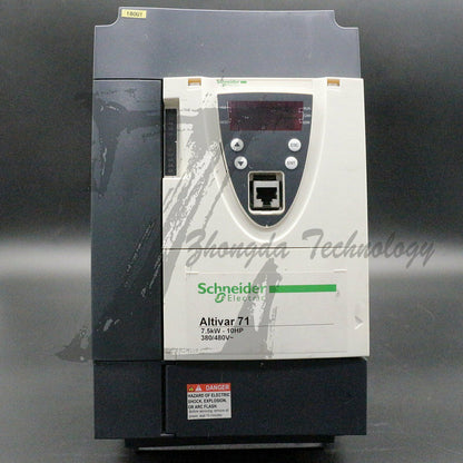 Used Schneider inverter ATV71HU75N4Z : ATV71 7.5kW 3P 380VAC, 7.5KW - SCHNEIDER