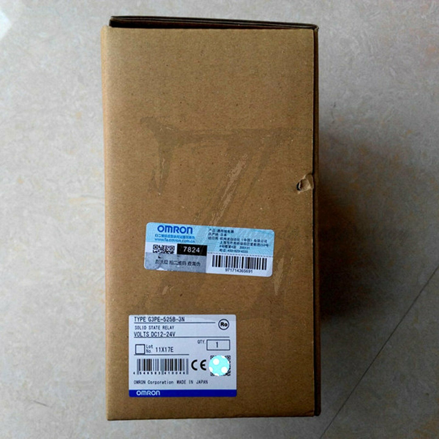 NEW Omron G3PE-525B-3N Solid state relay three-phase DC12-24V - OMRON