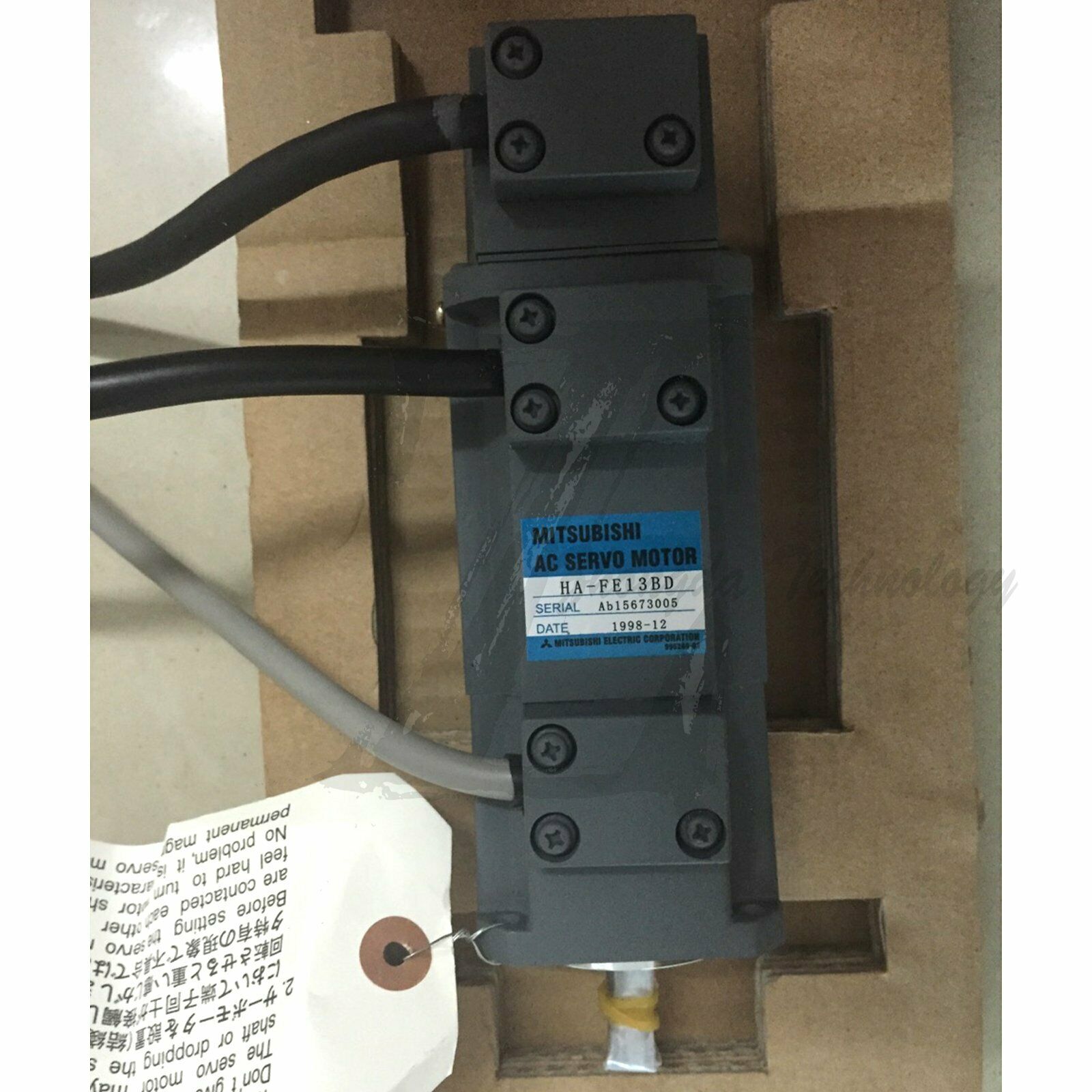 NEW Mitsubishi AC servo motor HA-FE13BD 100% Genuine - MITSUBISHI