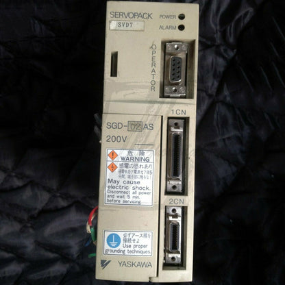 Used Yaskawa 200W Servo Driver SGD-02AS good test - YASKAWA