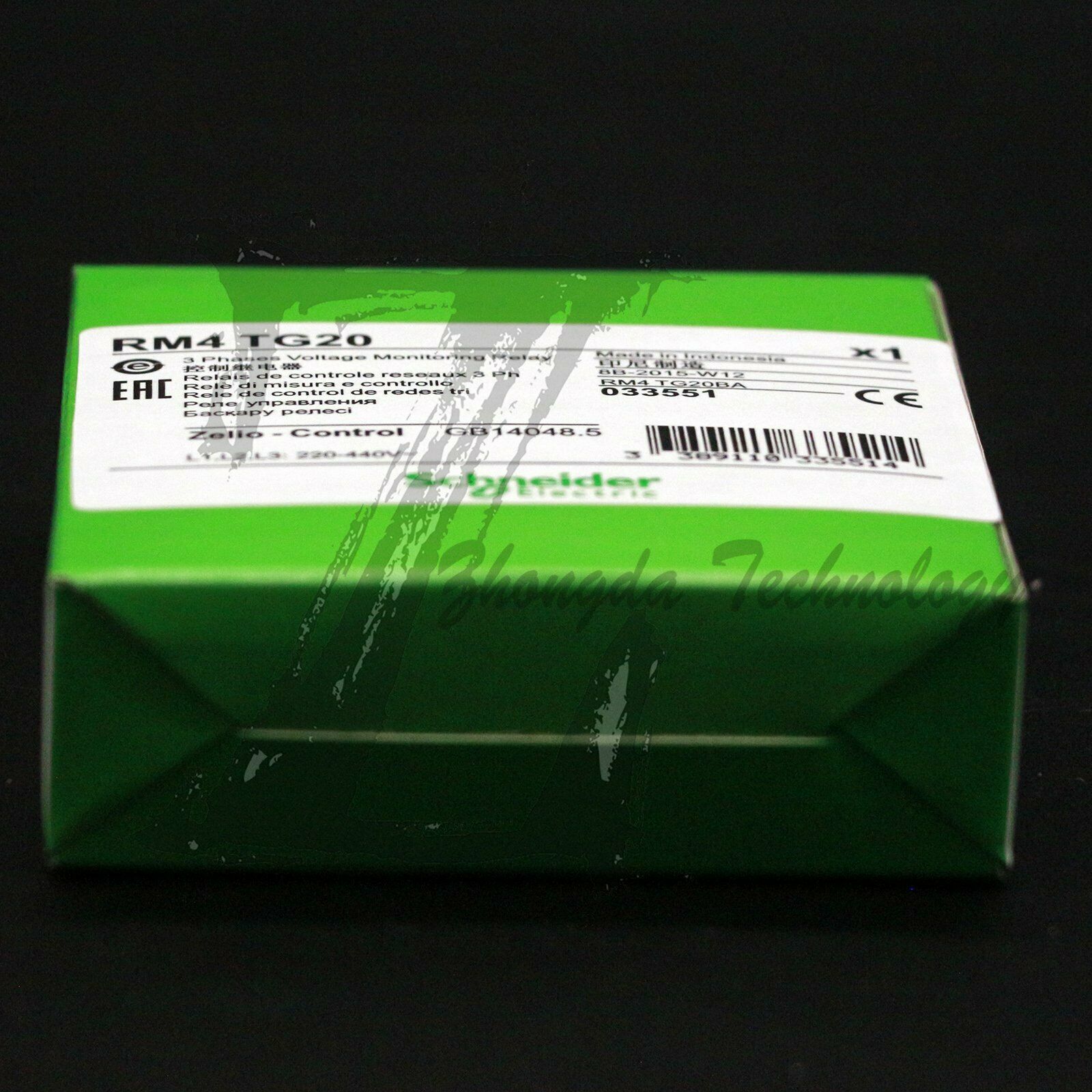 Schneider RM4TG20 motor phase sequence phase loss protection relay - Schneider