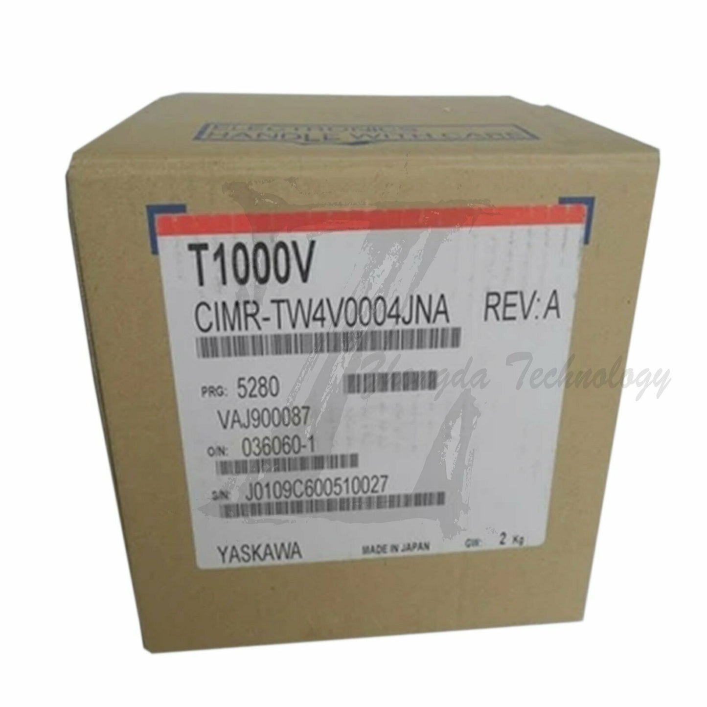 NEW Yaskawa Inverter CIMR-TW4V0004JNA 380V-1.5KW/0.75KW - YASKAWA