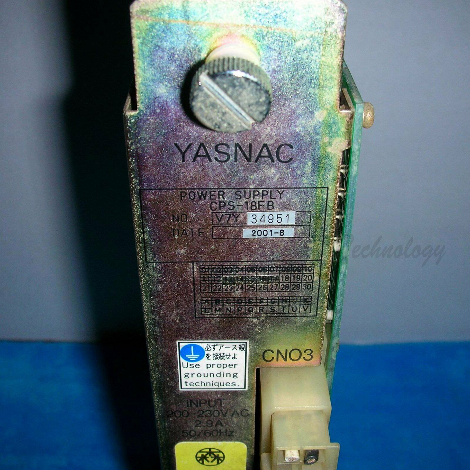 Used Yaskawa system power supply CPS-18FB Tested In Good Condition - YASKAWA