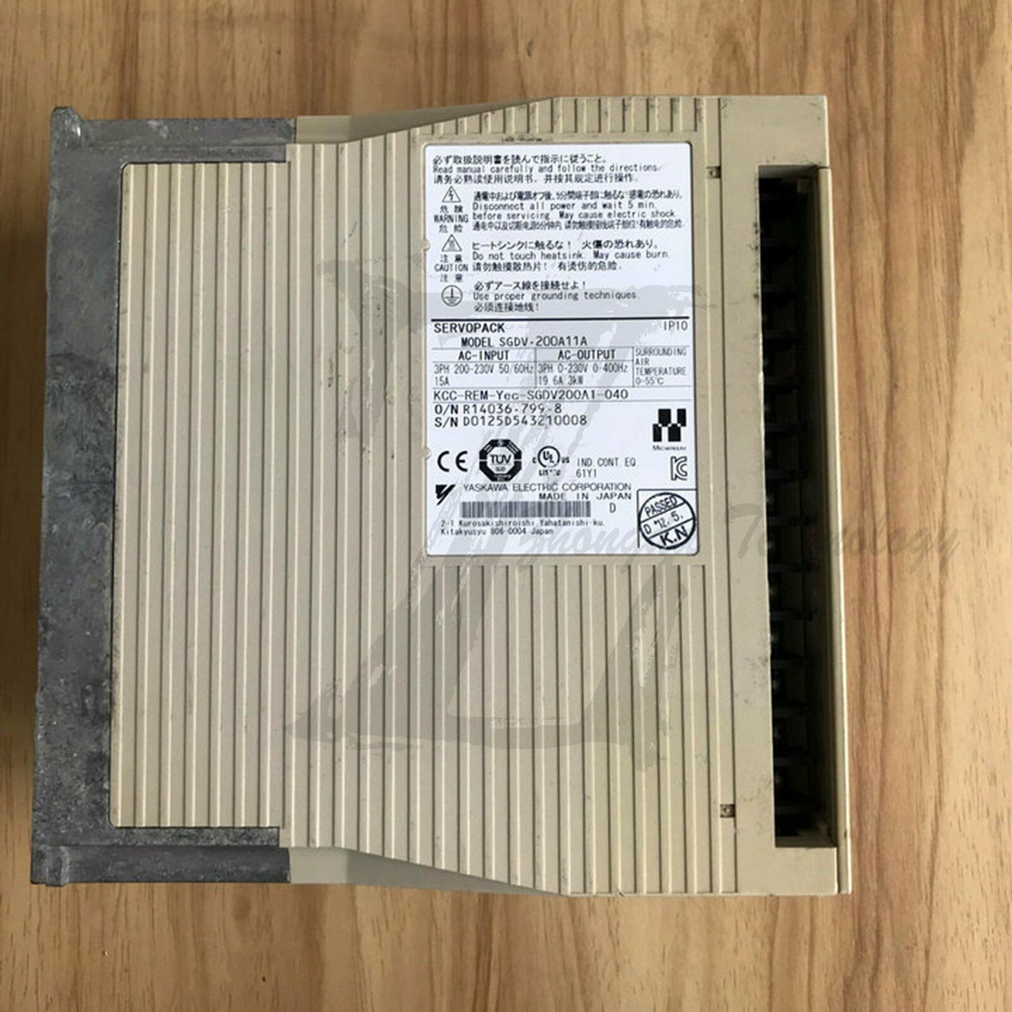 Used Yaskawa SERVO SGDV-200A11A Tested In Good Condition - YASKAWA