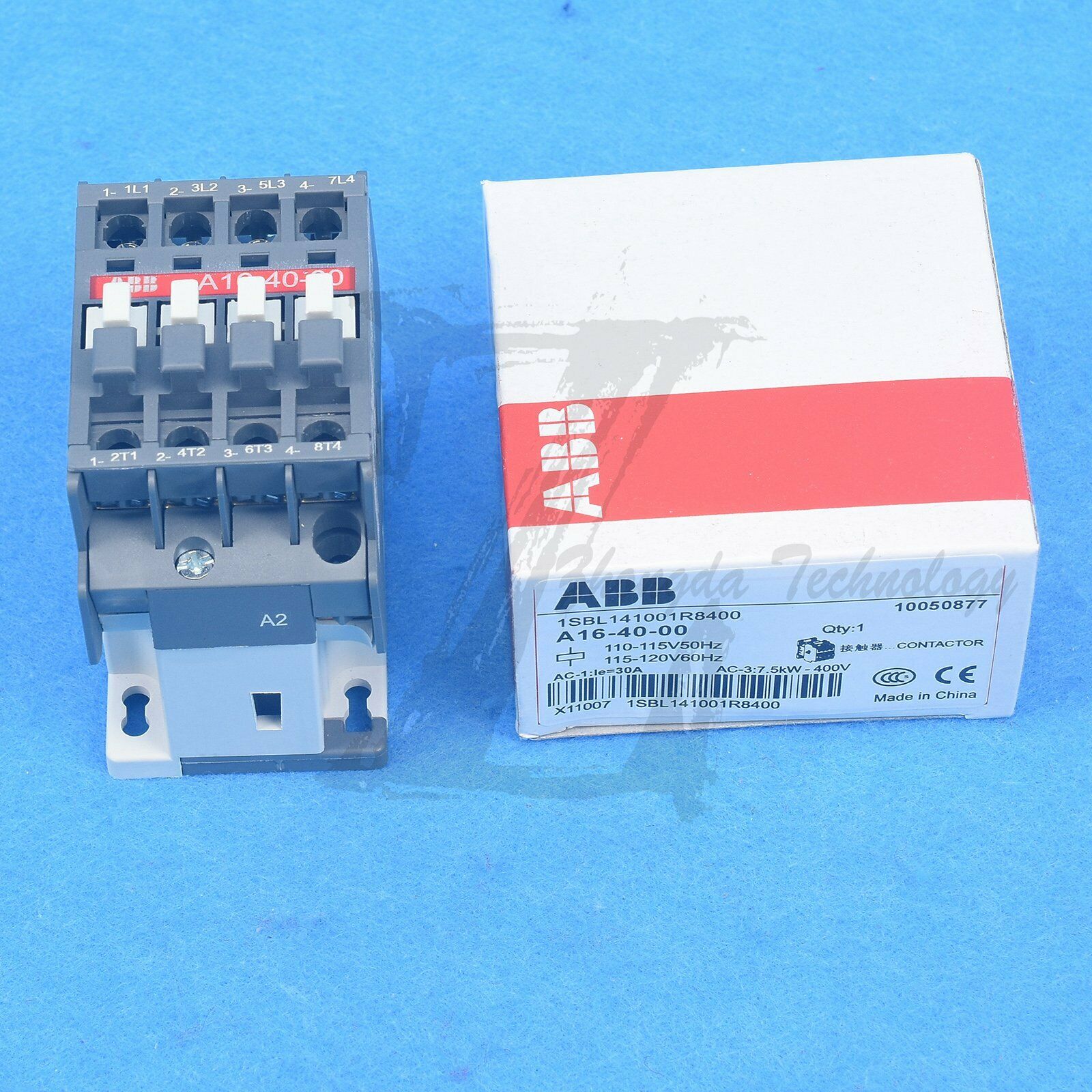 NEW ABB AC contactor A16-40-00 Voltage 220V Current 16A - ABB