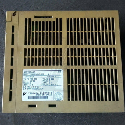 Used Yaskawa SGDM-04AC-SD2 Servo Drive Tested In Good Condition - YASKAWA