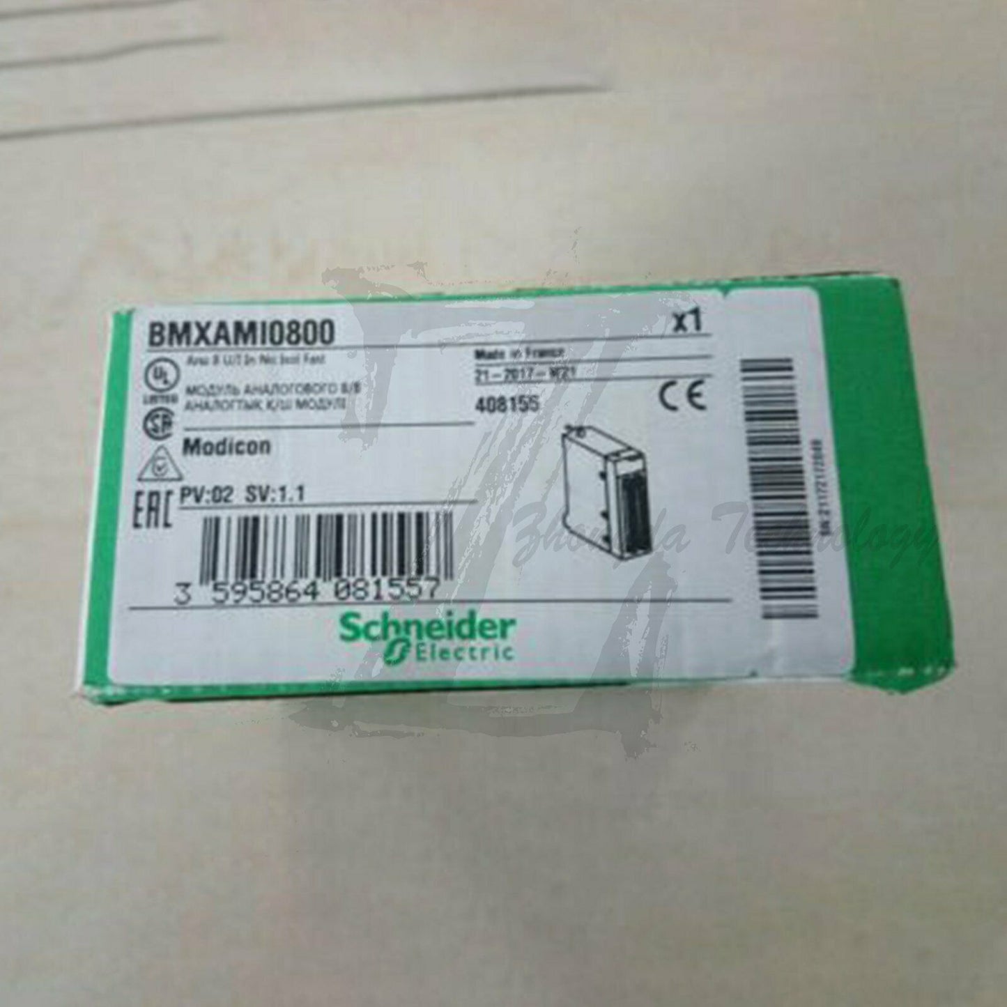 Schneider analog input module BMXAMI0800 High-function input 8 channels - SCHNEIDER