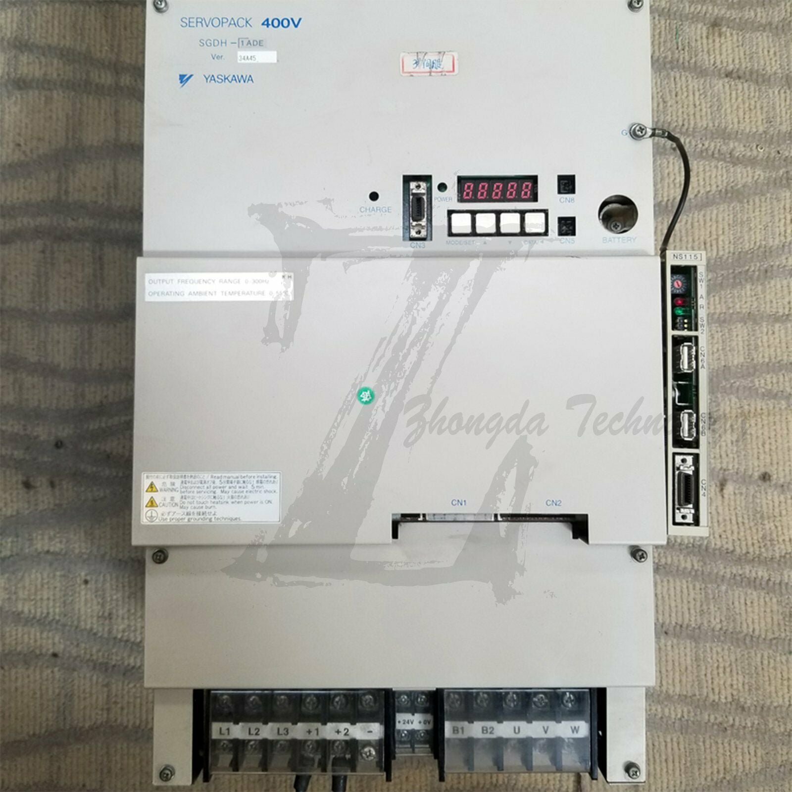 Used Yaskawa servo driver SGDH-1AAE 11KW good - YASKAWA