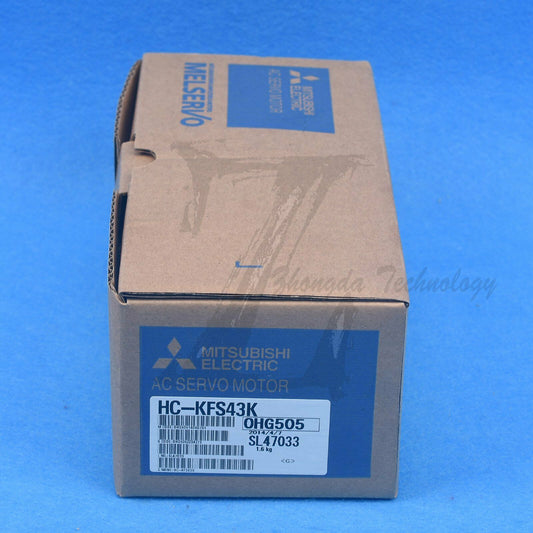 NEW Mitsubishi, Servo Motor, 0.4 kW, 200 V, 2.3 A, 3000 rpm HC-KFS43K - MITSUBISHI