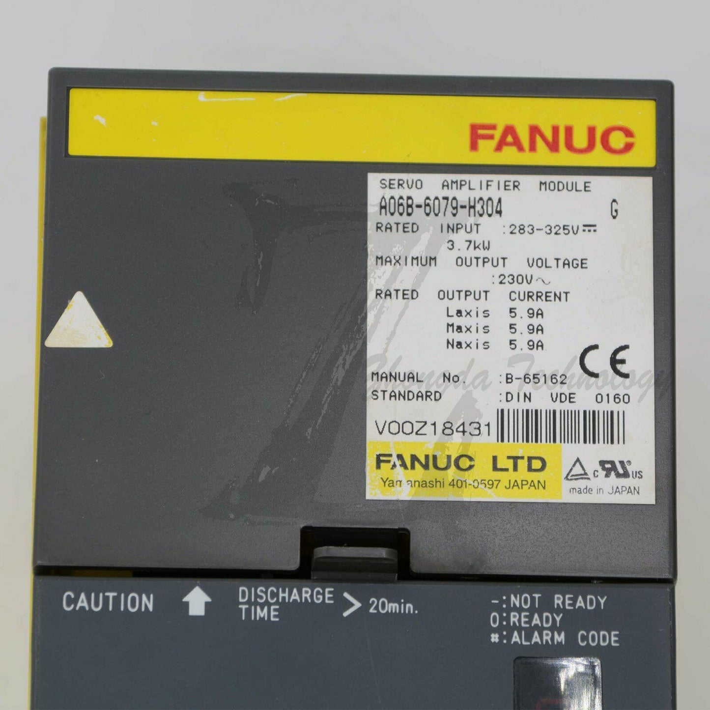 Used fanuc 3 AXIS ALPHA SERVO MODULE MDL SVM3-20/20/20 A06B-6079-H304 - FANUC
