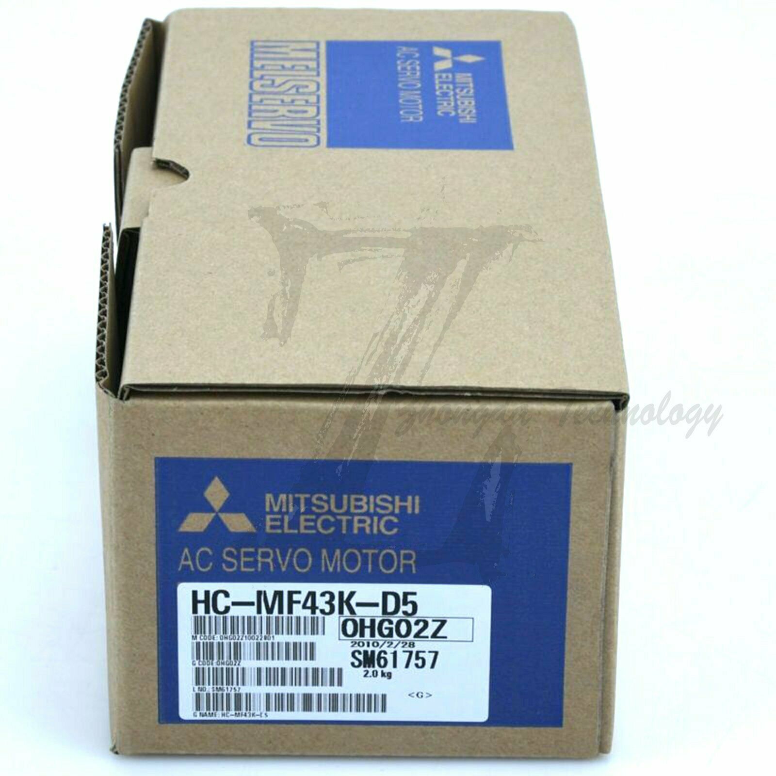 NEW Mitsubishi AC servo motor 122V 2.8A 400W HC-MF43K-D5 - MITSUBISHI