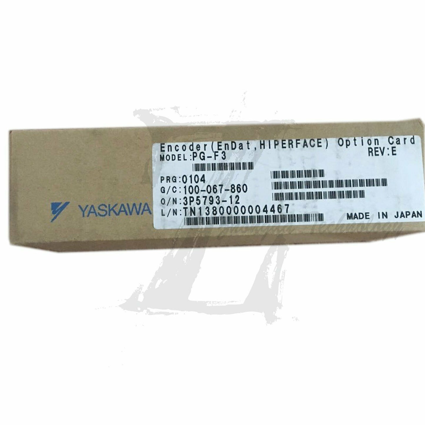 New In Box Yaskawa PG-F3 PGF3 - YASKAWA