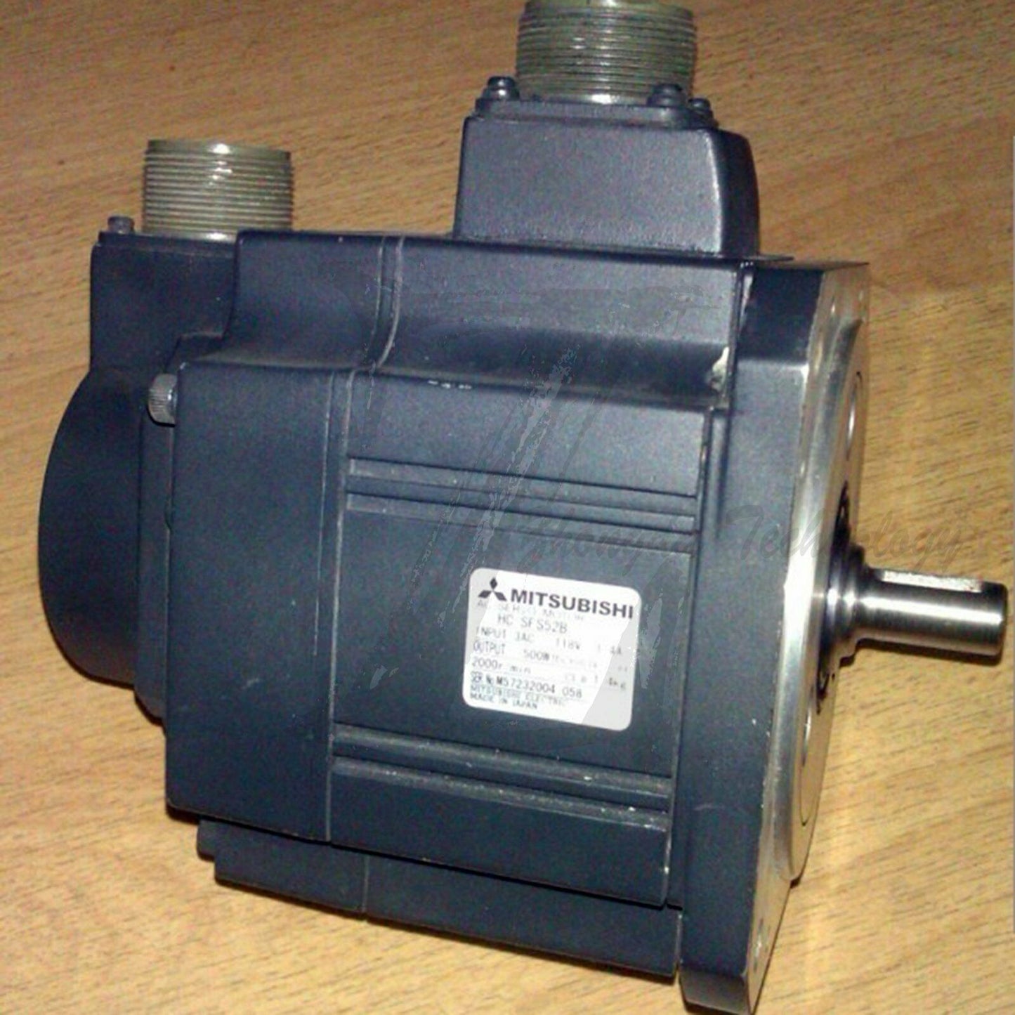 Used Mitsubishi Servo Motor HC-SFS52B HC-SFS52B Tested It in good condition - MITSUBISHI