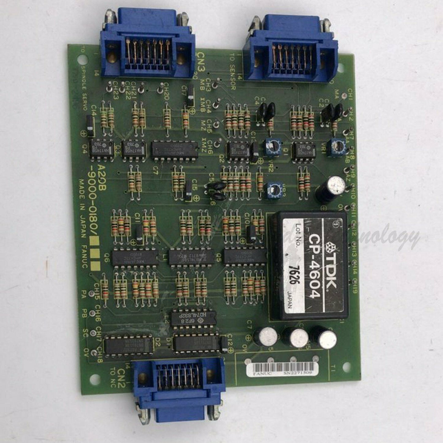 Used FANUC A20B-9000-0180 System board Tested It In Good Condition - FANUC