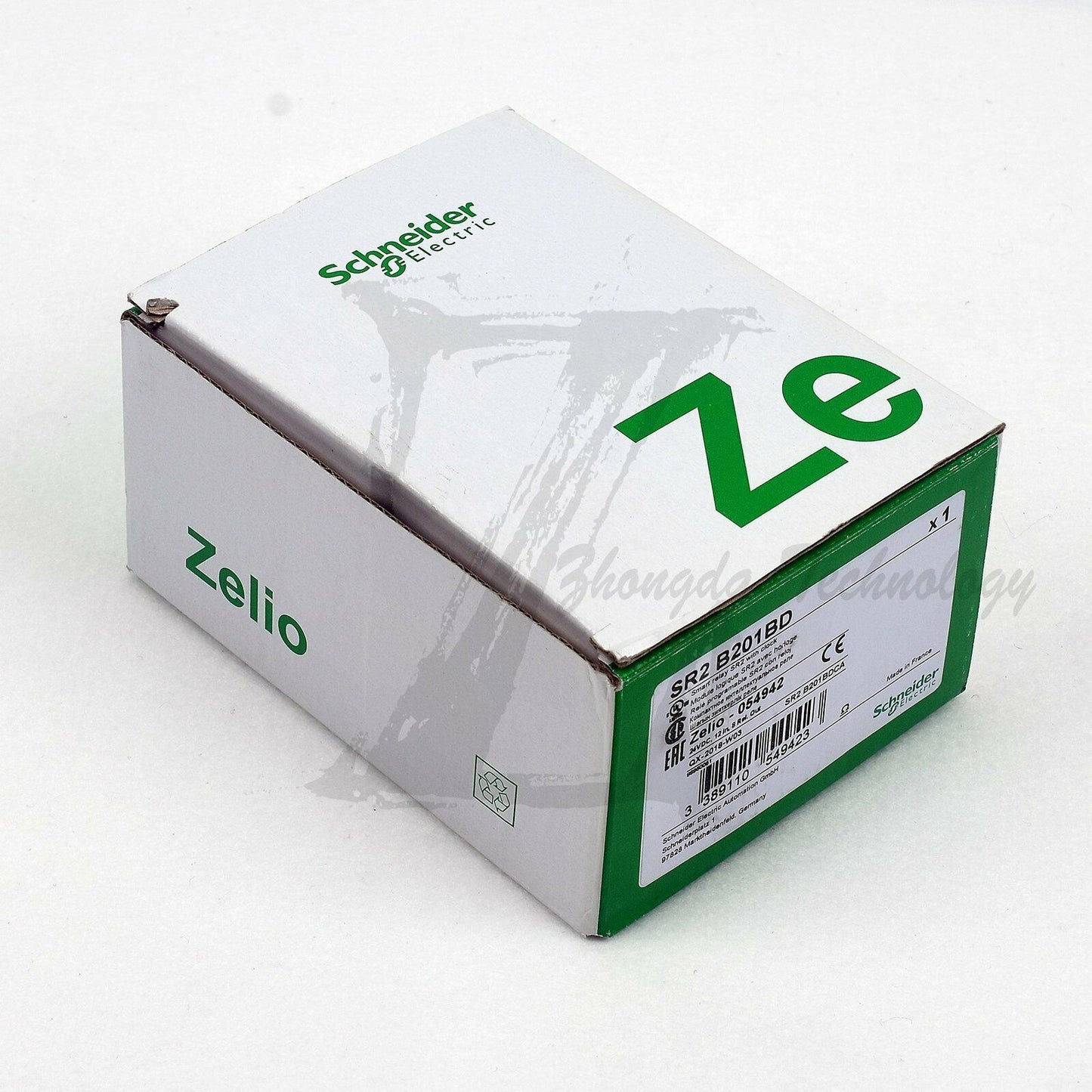 Schneider SR2B201BD logic controller DC24V 12 6-channel AI input 8 relay output - SCHNEIDER