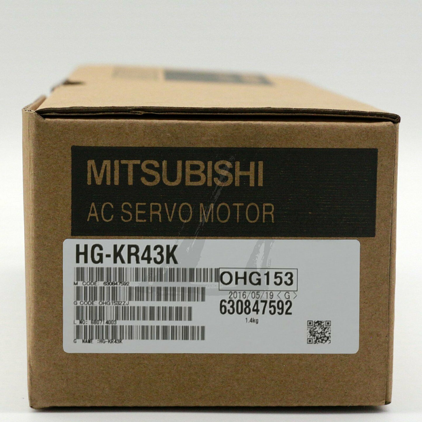 NEW Mitsubishi AC servo motor 108V 2.6A 400W 3000RPM HG-KR43K - MITSUBISHI