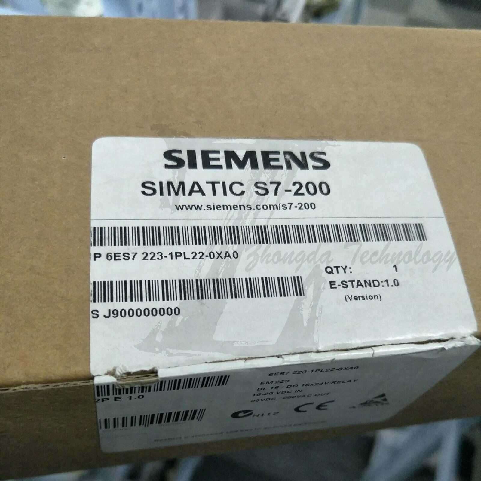 وحدة توسيع Siemens PLC الجديدة EM223 6ES7 223-1PL22-0XA0