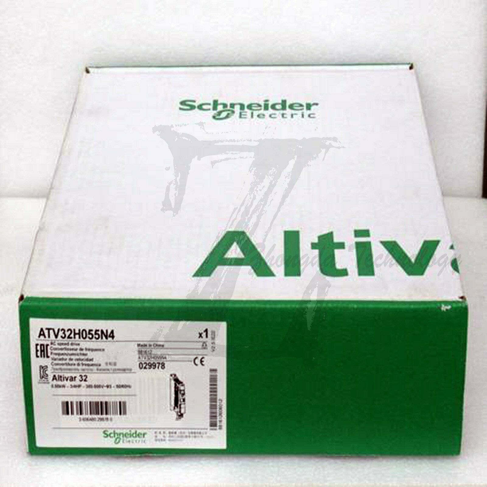Schneider ATV32H055N4 inverter - 0.55 kw -400 V- three-phase with heat sink - SCHNEIDER