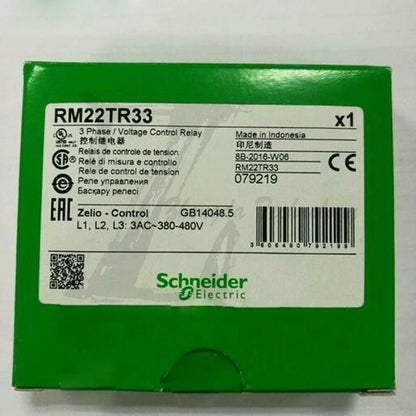 Schneider phase sequence overvoltage and undervoltage protection relay RM22TR33 - SCHNEIDER