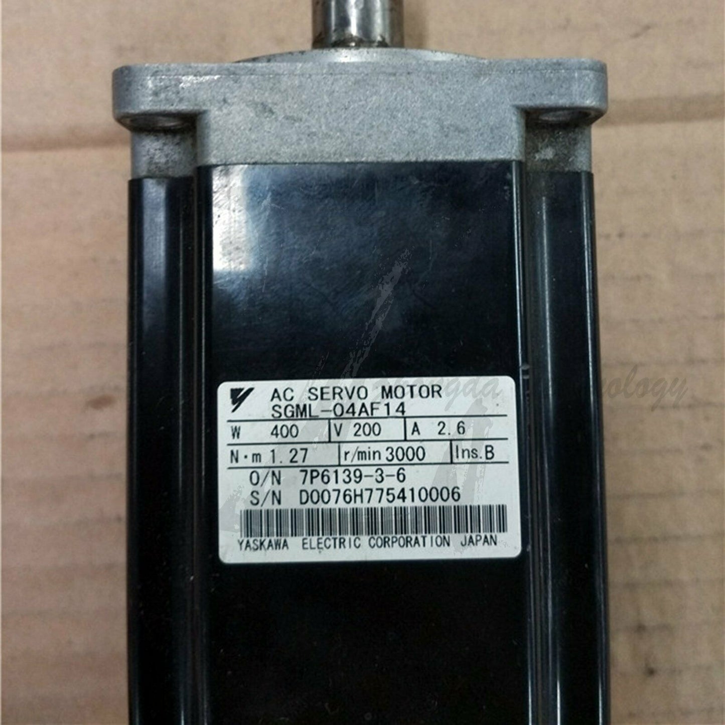 Used Yaskawa 400W servo motor SGML-04AF14 good - YASKAWA